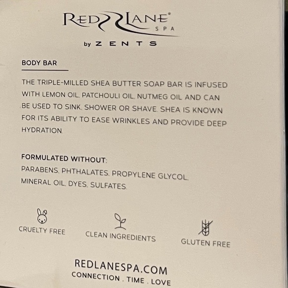 Red Lane Luxe Soap with Shea Butter 3- 1.75oz - Picture 6 of 6